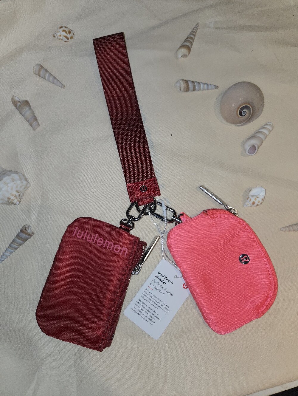 Dual Pouch Wristlet